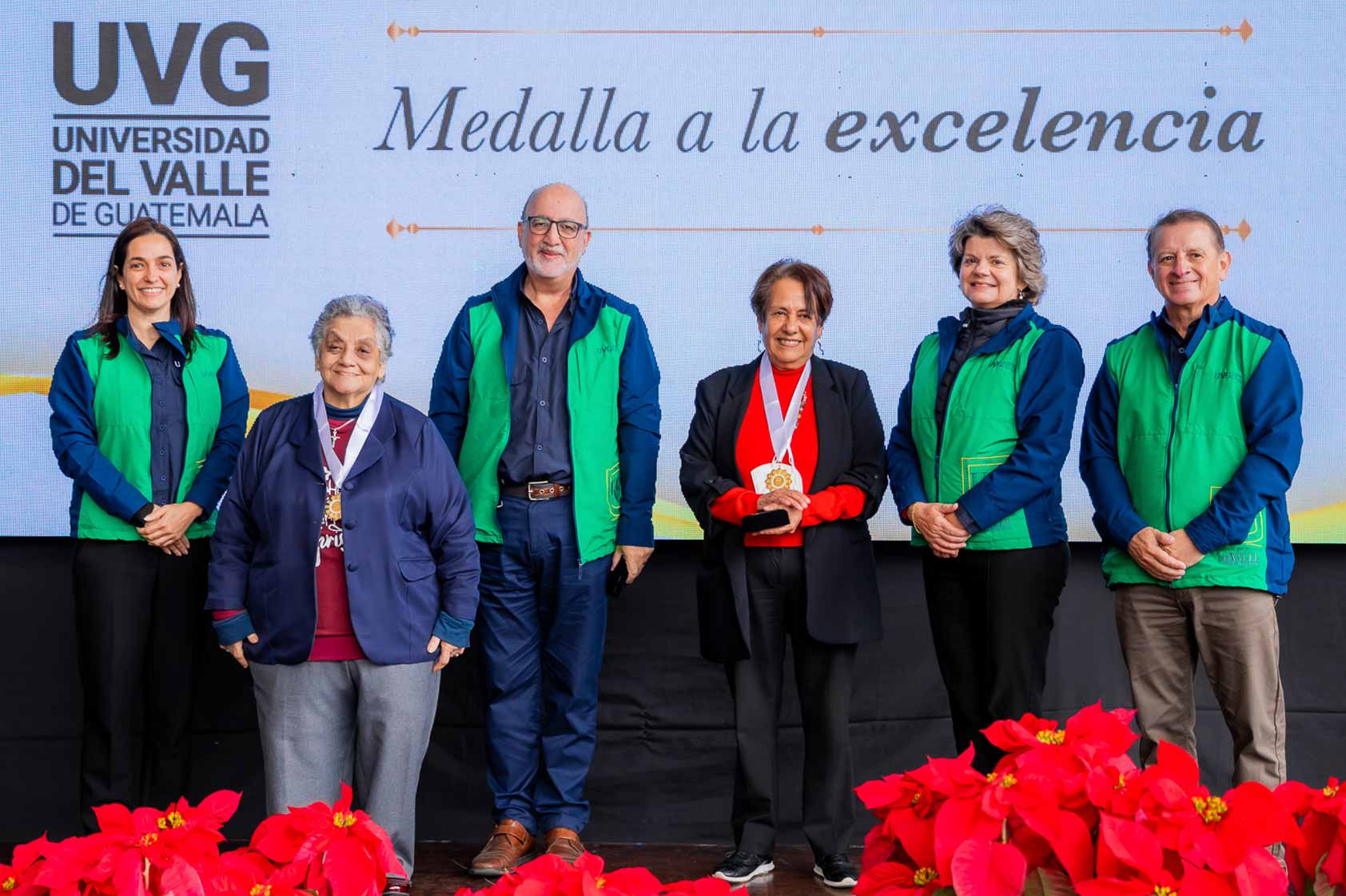 Medalla a la Excelencia UVG por ser una diferencia en la formación de